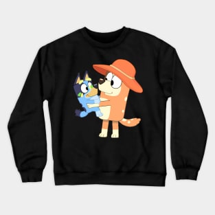 Bluey And Chilli ''The Beach' Crewneck Sweatshirt